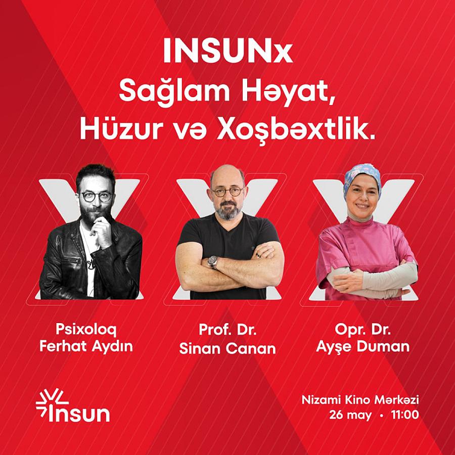 Bakıda “INSUN X: Sağlam Həyat, Hüzur və Xoşbəxtlik” adlı tədbir keçiriləcək