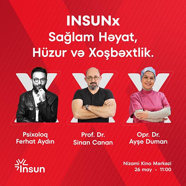 Bakıda “INSUN X: Sağlam Həyat, Hüzur və Xoşbəxtlik” adlı tədbir keçiriləcək