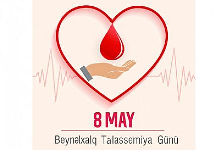 Mayın 8-i Beynəlxalq Talassemiya Günüdür