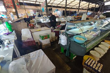 “Keşlə” bazarında nöqsanlar aşkarlanıb - FOTO