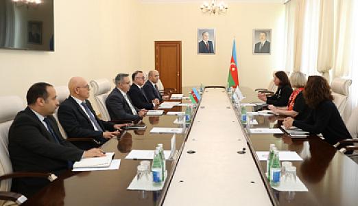 Səhiyyə Nazirliyində Qlobal Fondun Missiyası ilə görüş keçirilib