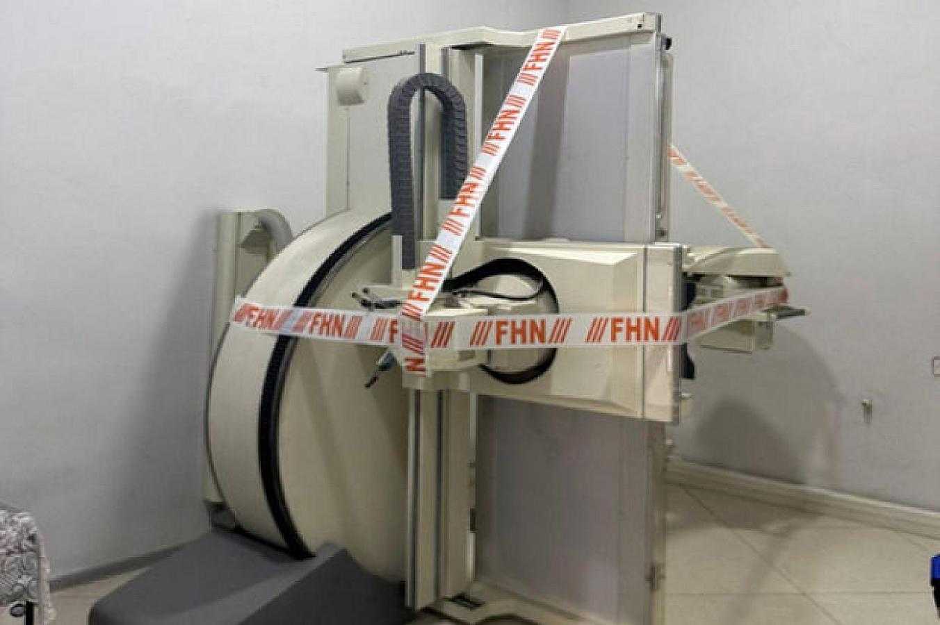 Bu klinikada pozuntularla əlaqədar rentgen aparatlarının fəaliyyəti