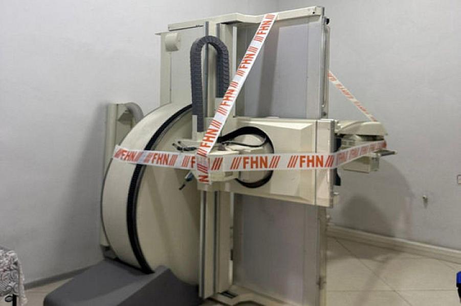 Bu klinikada pozuntularla əlaqədar rentgen aparatlarının fəaliyyəti