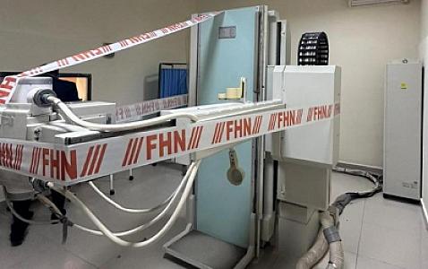 Daha bir klinikada rentgen-müayinə fəaliyyəti