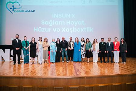 Bakıda türkiyəli mütəxəssislərin iştirakı ilə “INSUNx: Sağlam Həyat, Hüzur və Xoşbəxtlik” adlı