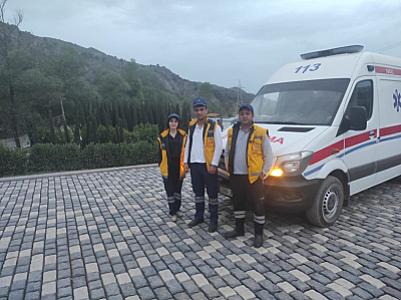 Laçında təcili və təxirəsalınmaz tibbi yardım briqadası fəaliyyətə başlayıb
