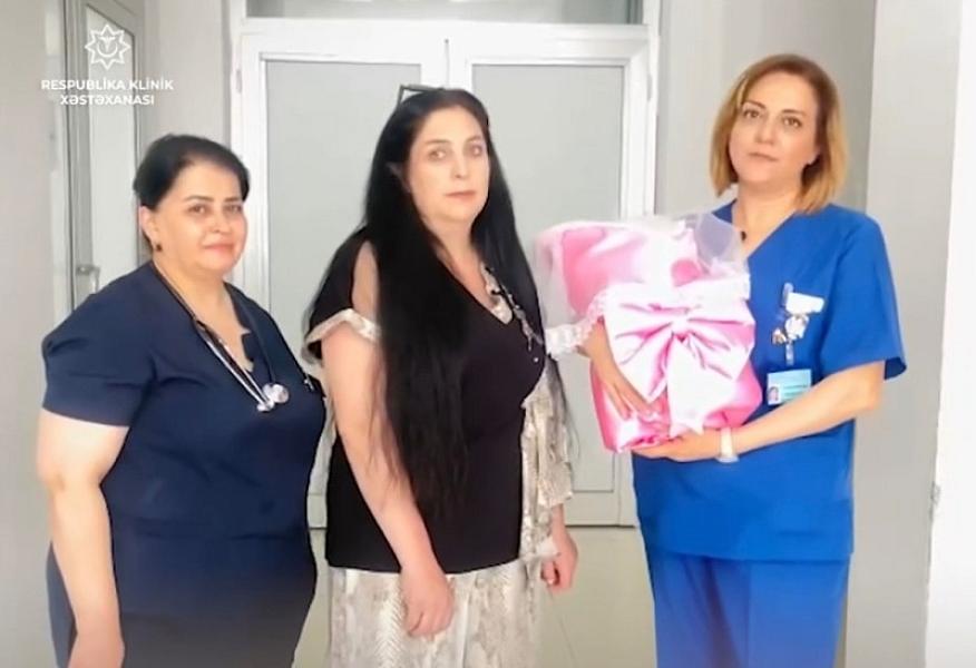 47 yaşlı qadın Respublika Klinik Xəstəxanasında