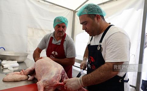 32 ildən sonra ilk dəfə Şuşaya köçürülmüş sakinlər üçün