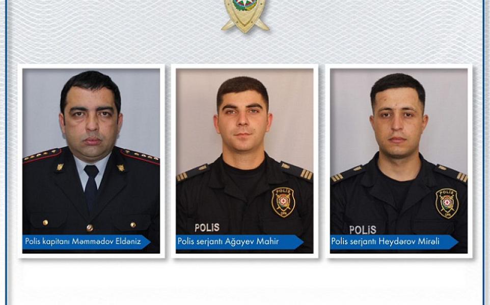 Bakıda silahlı insident zamanı həlak olan polislərin adları açıqlanıb -