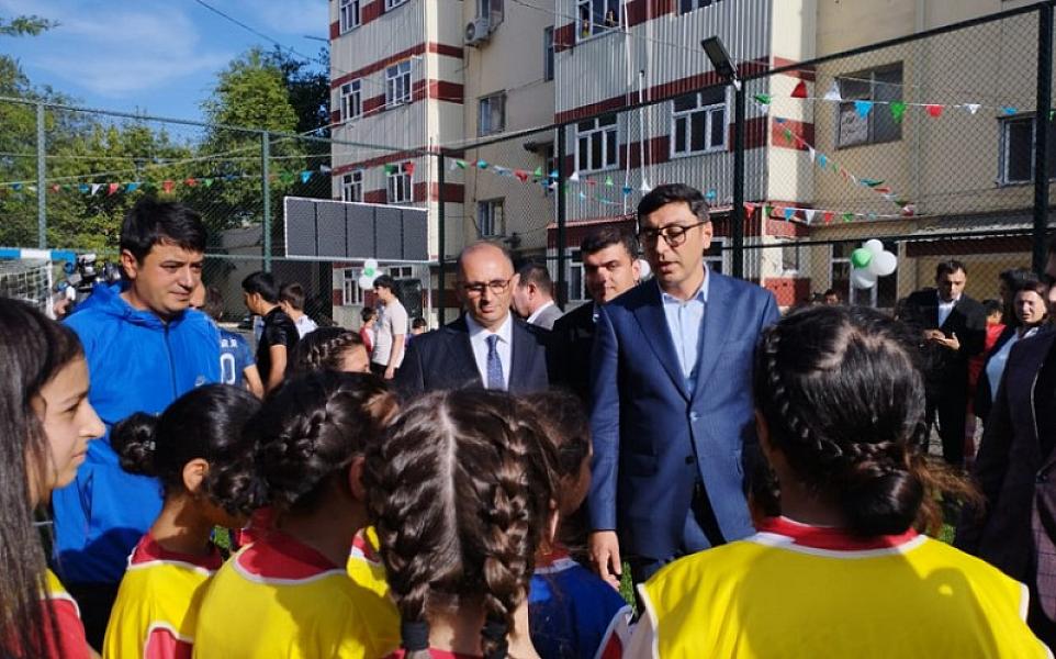 Sabirabadda "Sağlam məhəllə"nin açılışı olub