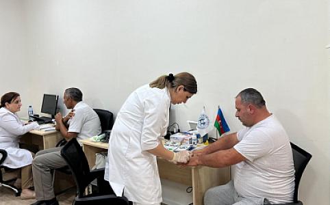 Səhiyyə Nazirliyi Ağdərə rayonunda əhali üçün səyyar müayinələr təşkil edib