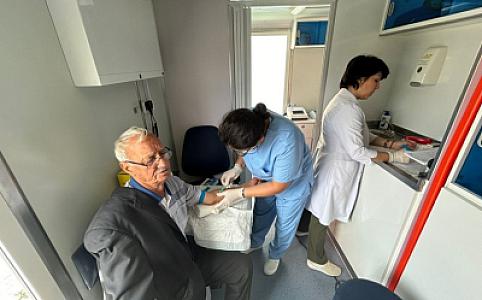 Zəngilan rayonunun Ağalı kəndində əhali üçün tibbi xidmətlər göstərilib