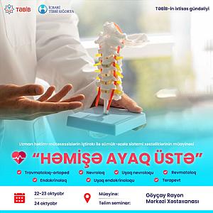 TƏBİB “Həmişə ayaq üstə” layihəsi