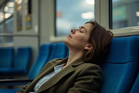 Metroda, avtobusda… - Həkim oturmuş vəziyyətdə yatanlara