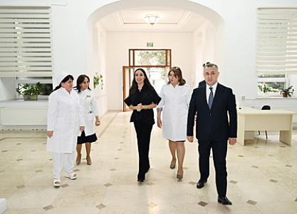 Leyla Əliyeva bu tibb ocaqlarını ziyarət etdi -