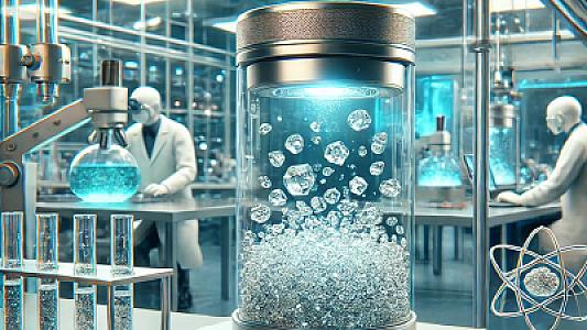 Laboratoriyada 15 dəqiqəyə əsl almaz istehsal edildi: