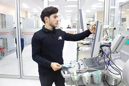 Mərkəzi Neftçilər Xəstəxanasında bir sıra avadanlıqların yoxlanılması və attestasiyası