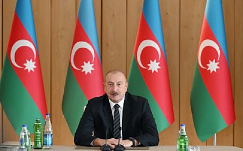 Prezident İlham Əliyev təyyarə qəzası ilə bağlı