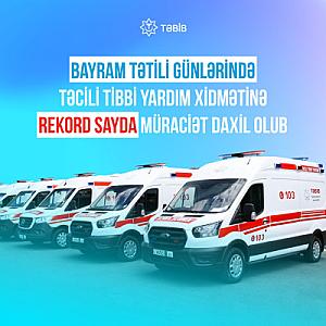 Bayram tətili günlərində təcili tibbi yardıma