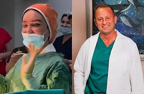 Əməliyyat otağında doğum gününü qeyd edən