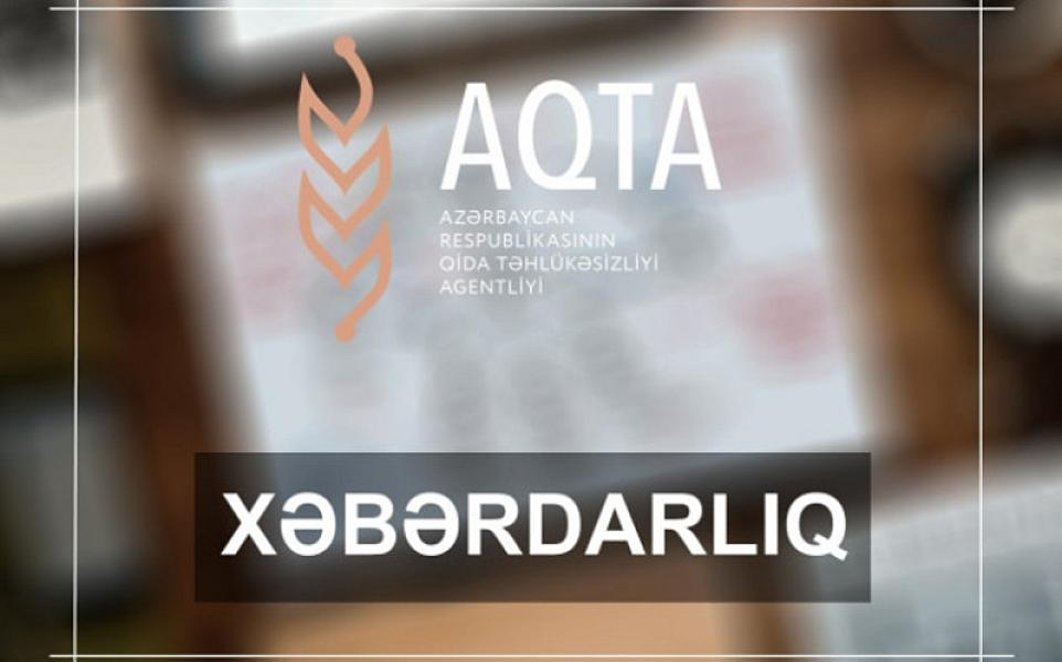 Azərbaycana təsdiqdən keçməyən xarici qida obyektlərindən qida məhsullarının idxalı qadağan olunacaq