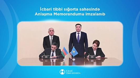 İcbari tibbi sığorta sahəsində Anlaşma Memorandumu