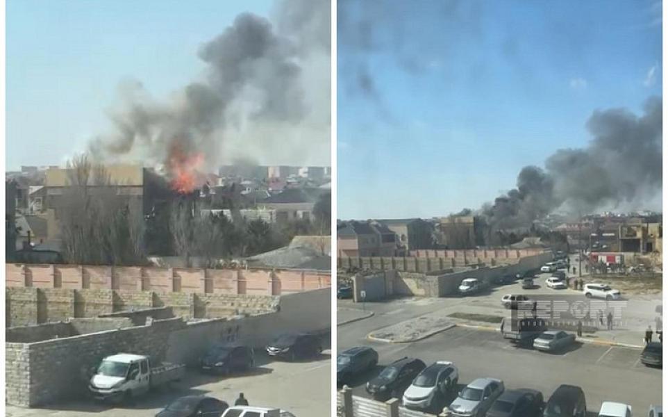 Sumqayıtda Reabilitasiya Mərkəzində yanğın baş verib,