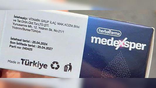 “Meday” MMC-nin Türkiyədən gətirdiyi bioloji aktiv qida məhsulunda