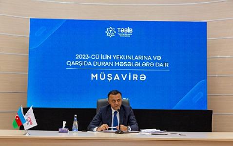 TƏBİB 2023-cü ilin yekunlarına dair müşavirə keçirib