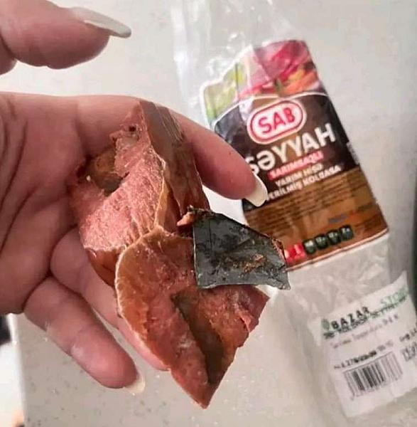 "SAB" firmasının kolbasasından