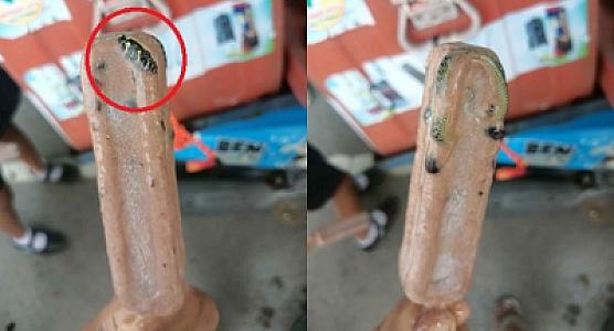 Aldığı dondurmadan