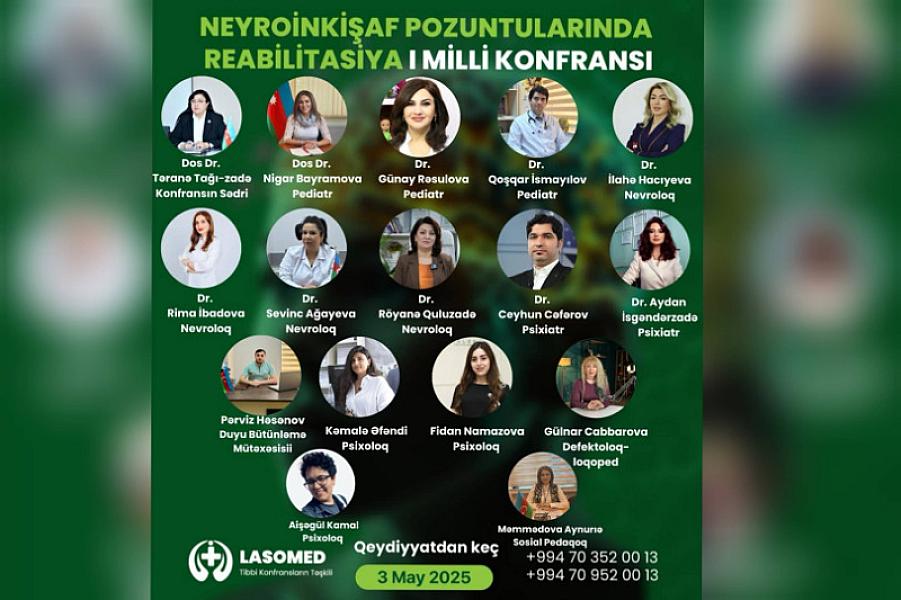 Bakıda “Neyroinkişaf Pozuntuları” mövzusunda