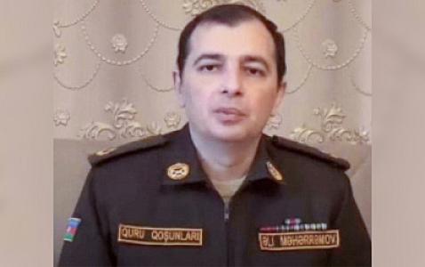 Ordumuzun zabiti vəfat etdi