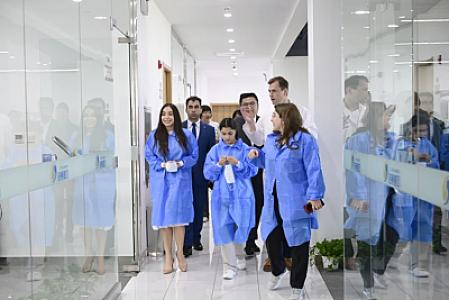 Leyla Əliyeva Çin Milli İnsan Genomu